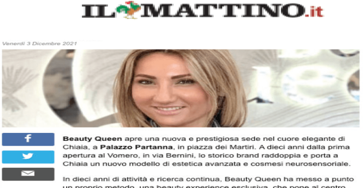 Beauty Queen apre a Chiaia: nuova sede a Palazzo Partanna